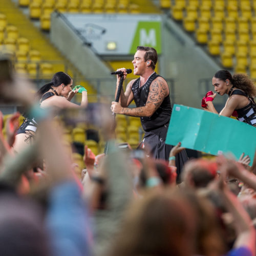 Robbie Williams im DDV-Stadion