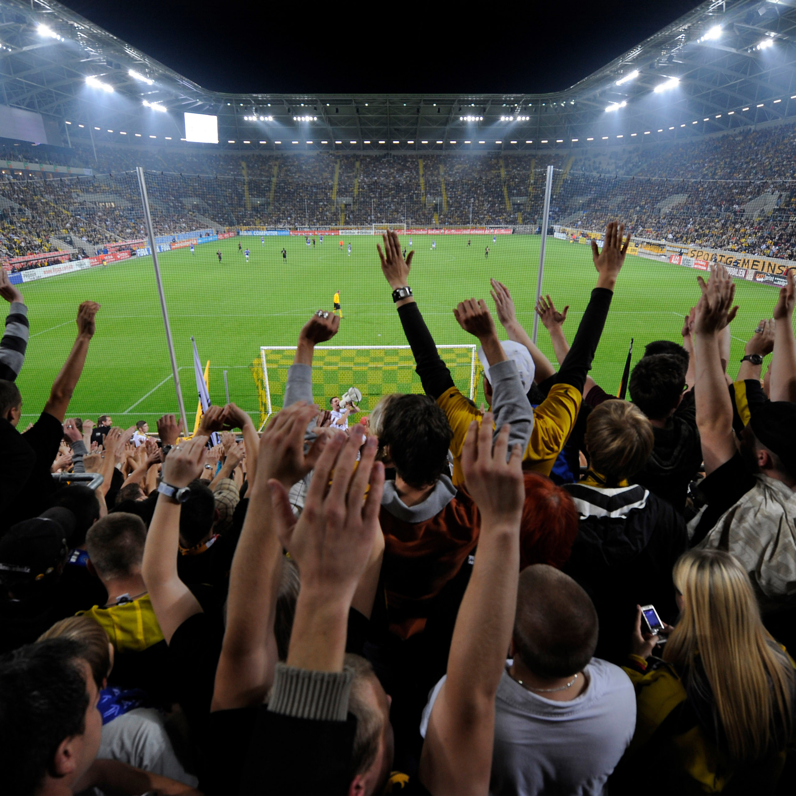 SG Dynamo Dresden vs. 1860 München - Rudolf-Harbig-Stadion