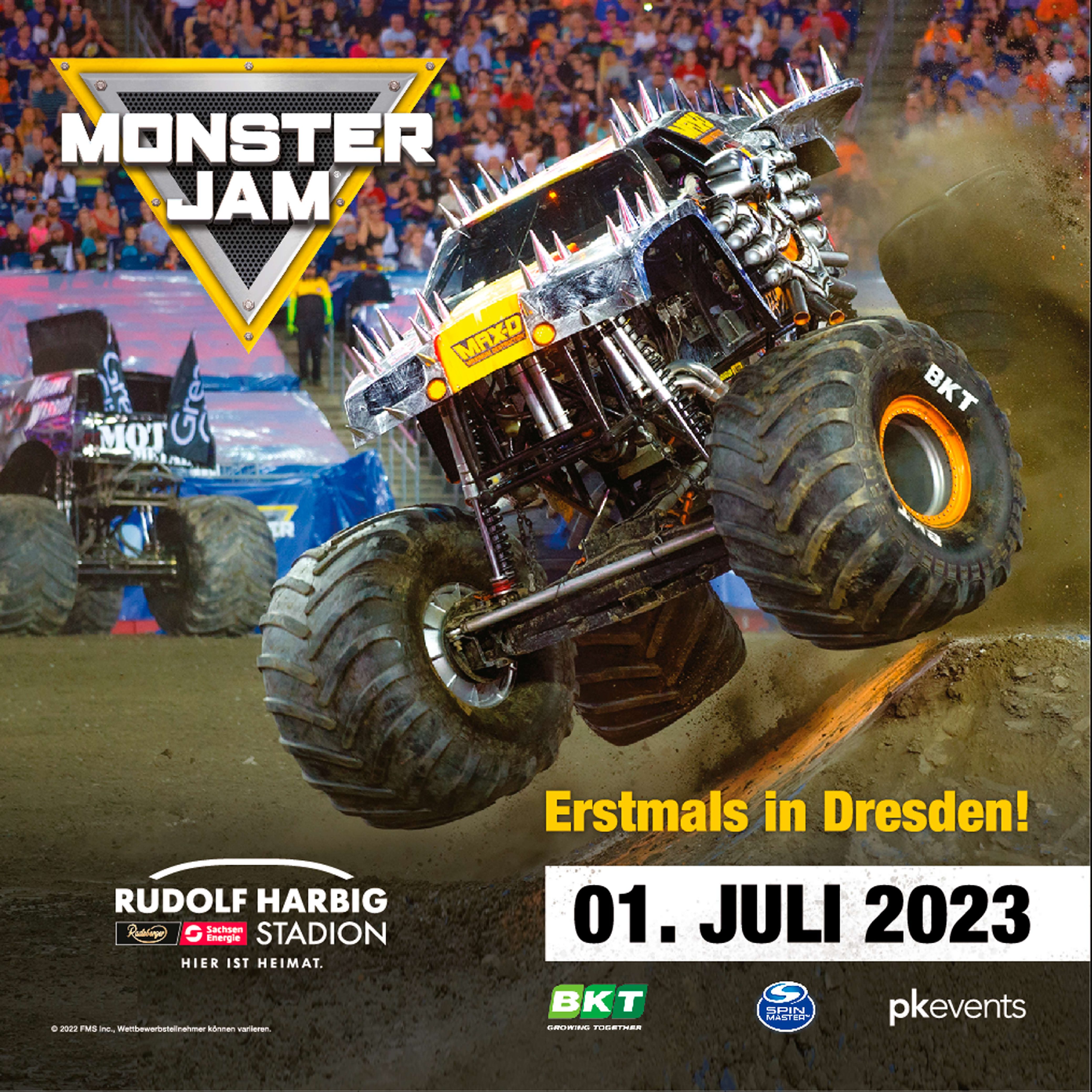 Monster Jam Dresden 2023 RudolfHarbigStadion