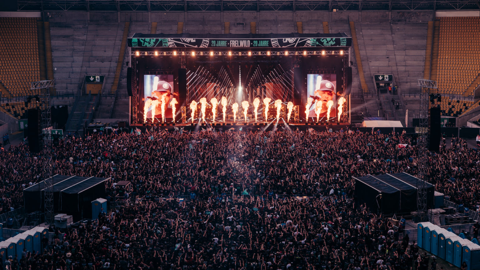 20 Jahre Frei.Wild Jubiläumsshow Frei.Wild Konzert Dresden 2022