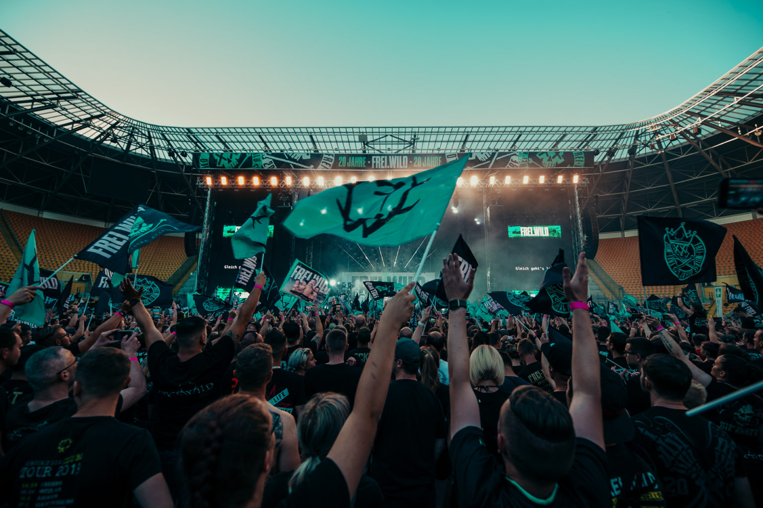 20 Jahre Frei.Wild Jubiläumsshow Frei.Wild Konzert Dresden 2022