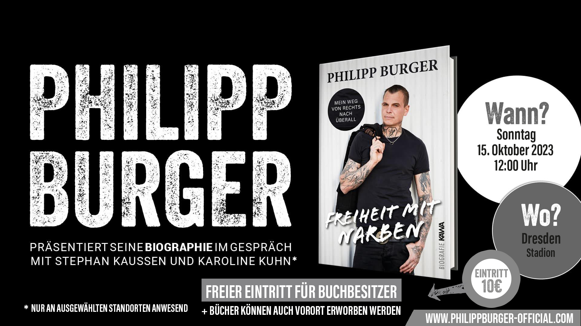 Lesung von Philipp Burger